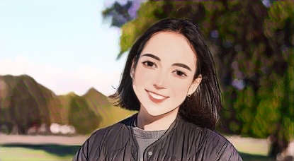 After turning photo into painting